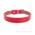 Eco-friendly Colorful High Quality Luxury Leather Dog Collar